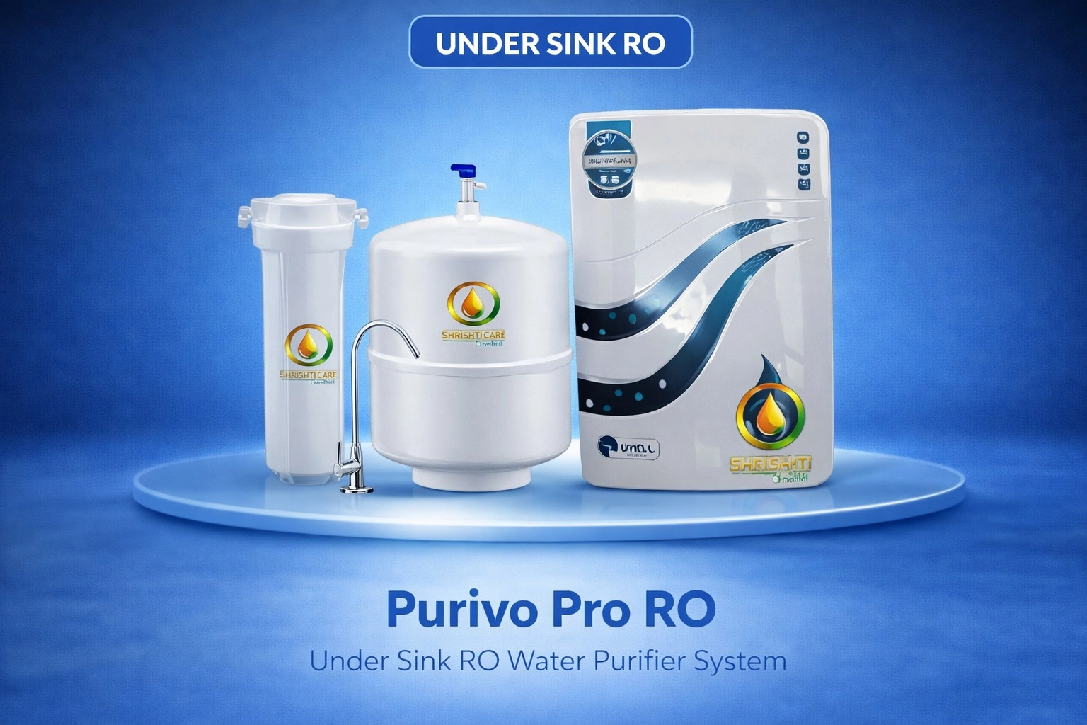 Purivo Pro RO Under Sink Water Purifier